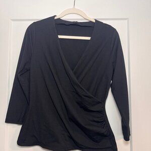 Ann Taylor Black Blouse